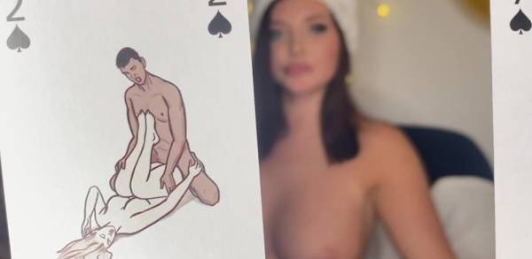 Anna Polina as a whore - snow maiden (choose a pose on the cards) on fanstube.video