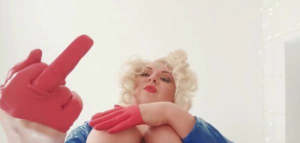 Sexy blonde facesitting desires - FemDom POV - rough Mistress on fanstube.video